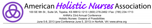 American Holistic Nurses Association'