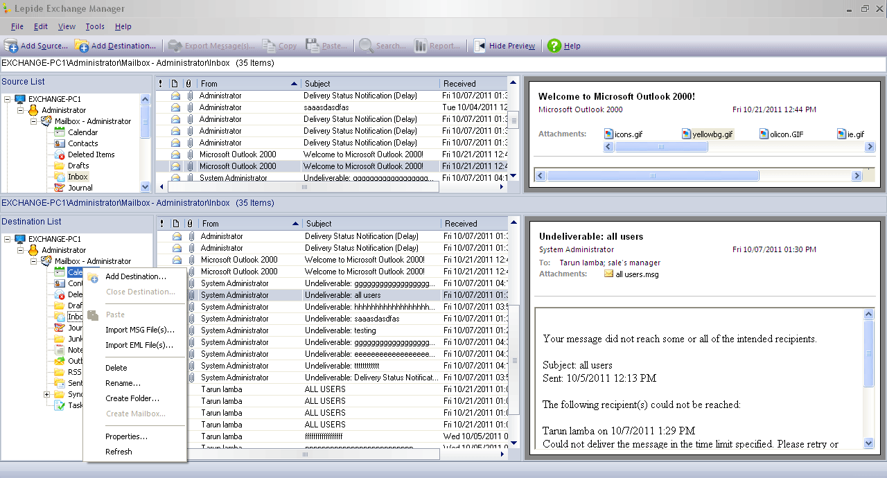 Lepide Exchange Recovery Manager Review'
