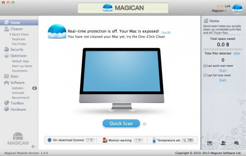 Magican Offers All-in-one Mac Cleaner, Threat Monitor and Pr'