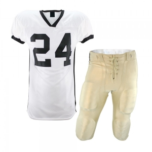 custom sublimated football uniforms Logo