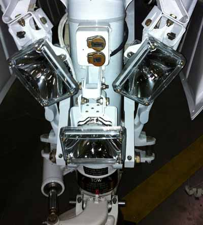 LoPresti BoomBeam On King Air Nose Gear