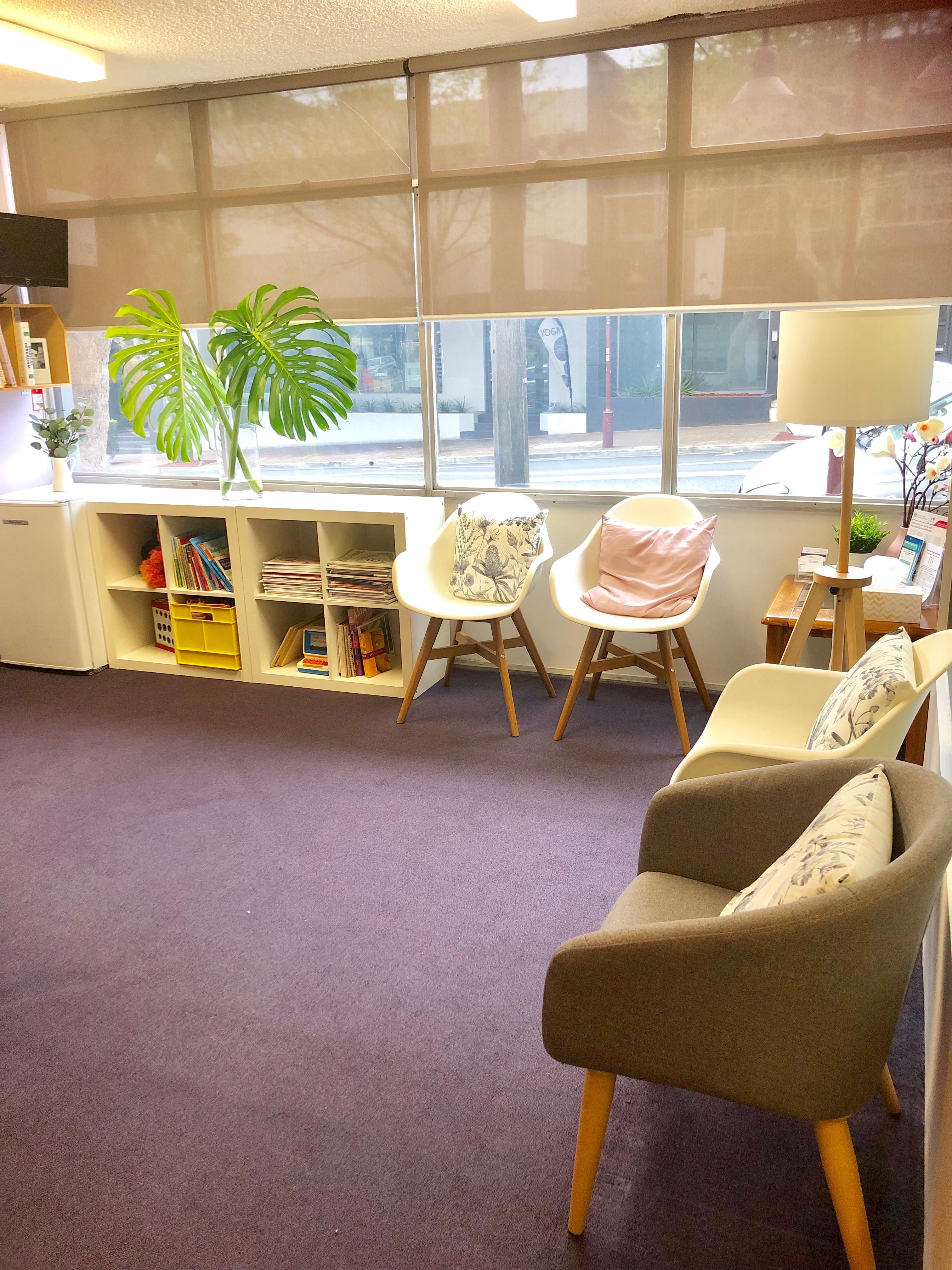 Crows Nest Welcome Room At IWC Psychologist and Naturopath S'