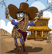 Funny Cartoon Peanut'