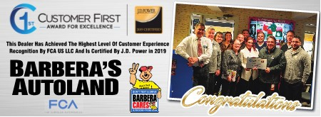 JD Power Customer First Recipient Gary Barbera on the Boulev'
