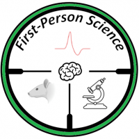 First-Person Science Podcast Logo