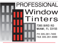 Professional Window TInters of Miami Logo
