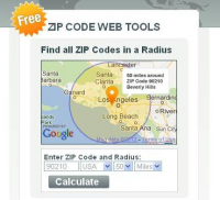 ZIP Codes within a Radius