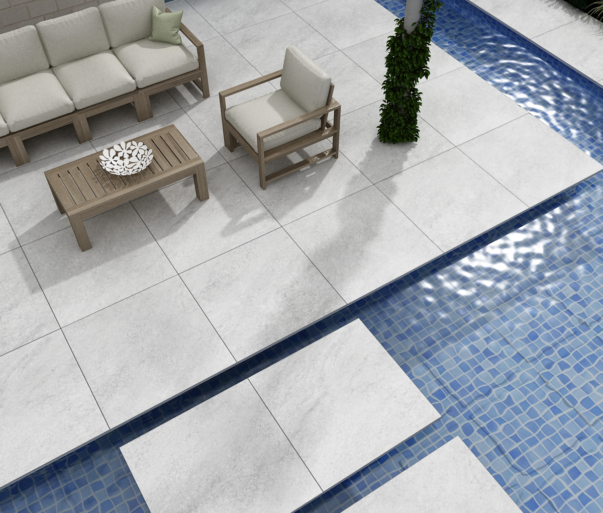 Grey Porcelain Paving