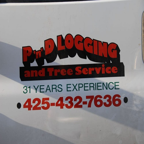 Company Logo For P'n'D Logging and Tree Service'