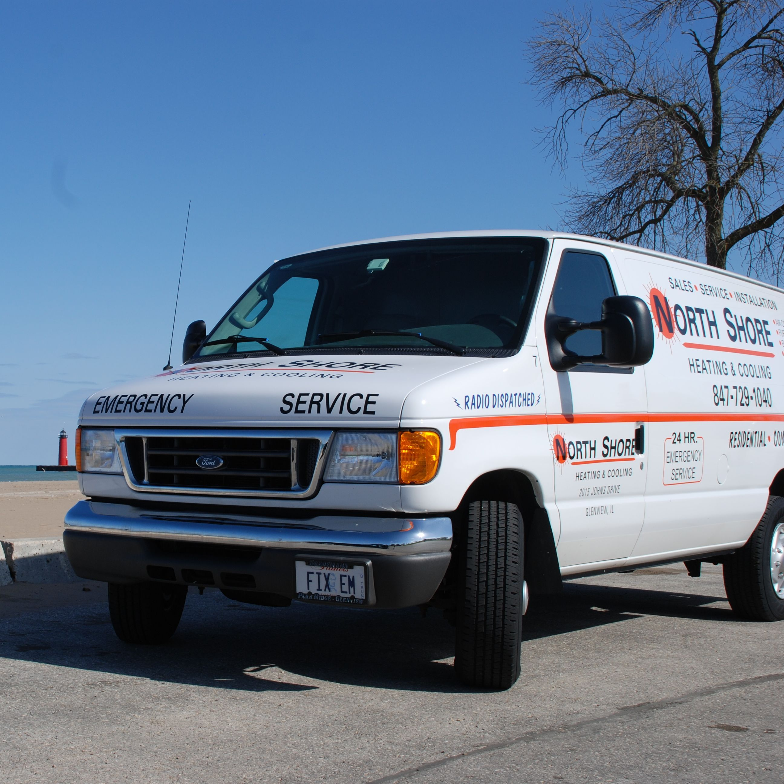 North Shore Heating And Cooling Logo