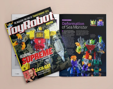 ToyRobot, A Magazine For Fans Of Transforming Toys, Now Avai'