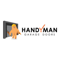 Handyman Garage Doors Logo
