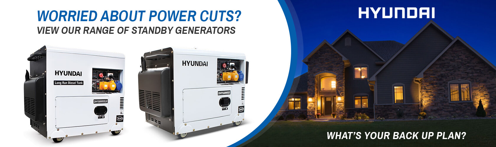 PowerEquipment4U : Hyundai Diesel and Petrol Generators For Sale in UK