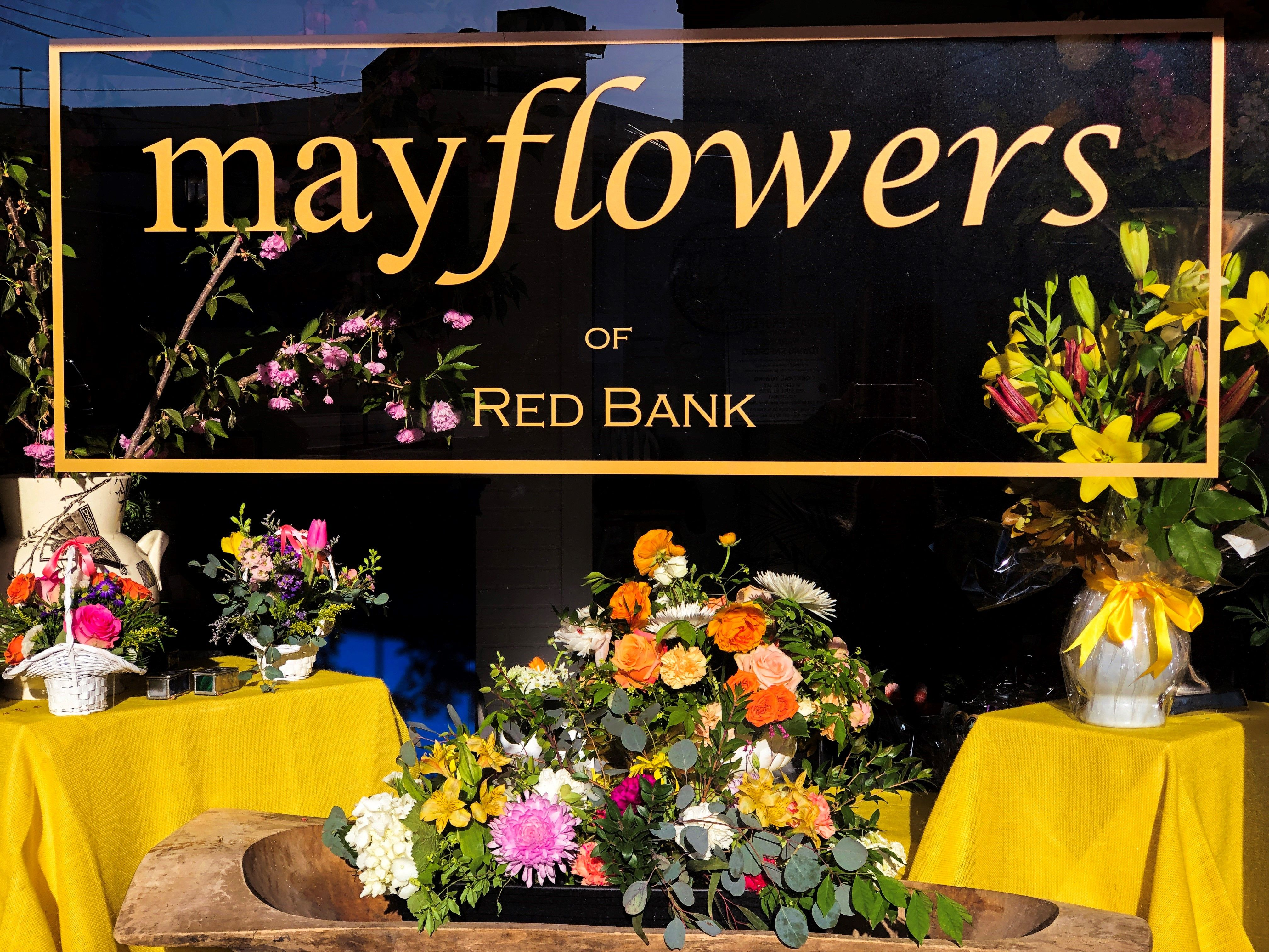 Mayflowers of Red Bank Logo