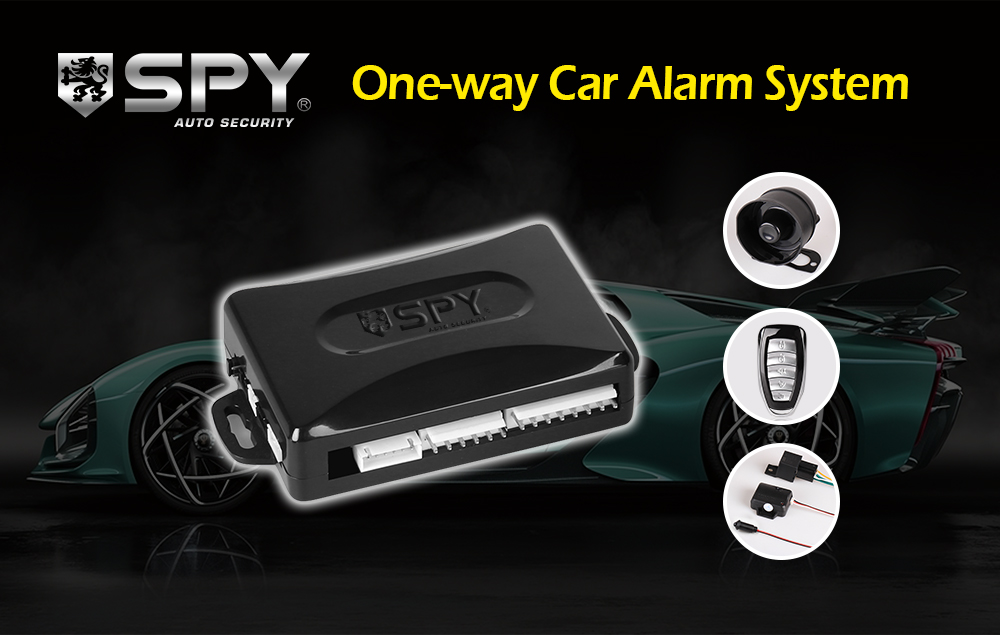 SPY One-way car alarm system'