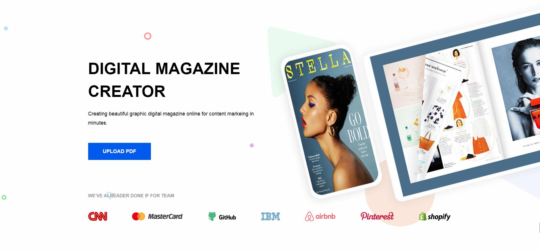 create digital magazine