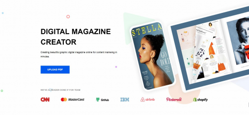 create digital magazine'