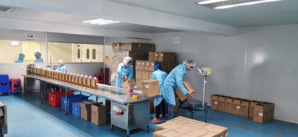 Ausmetics Guarantees Disinfectant Supply for Epidemic Preven