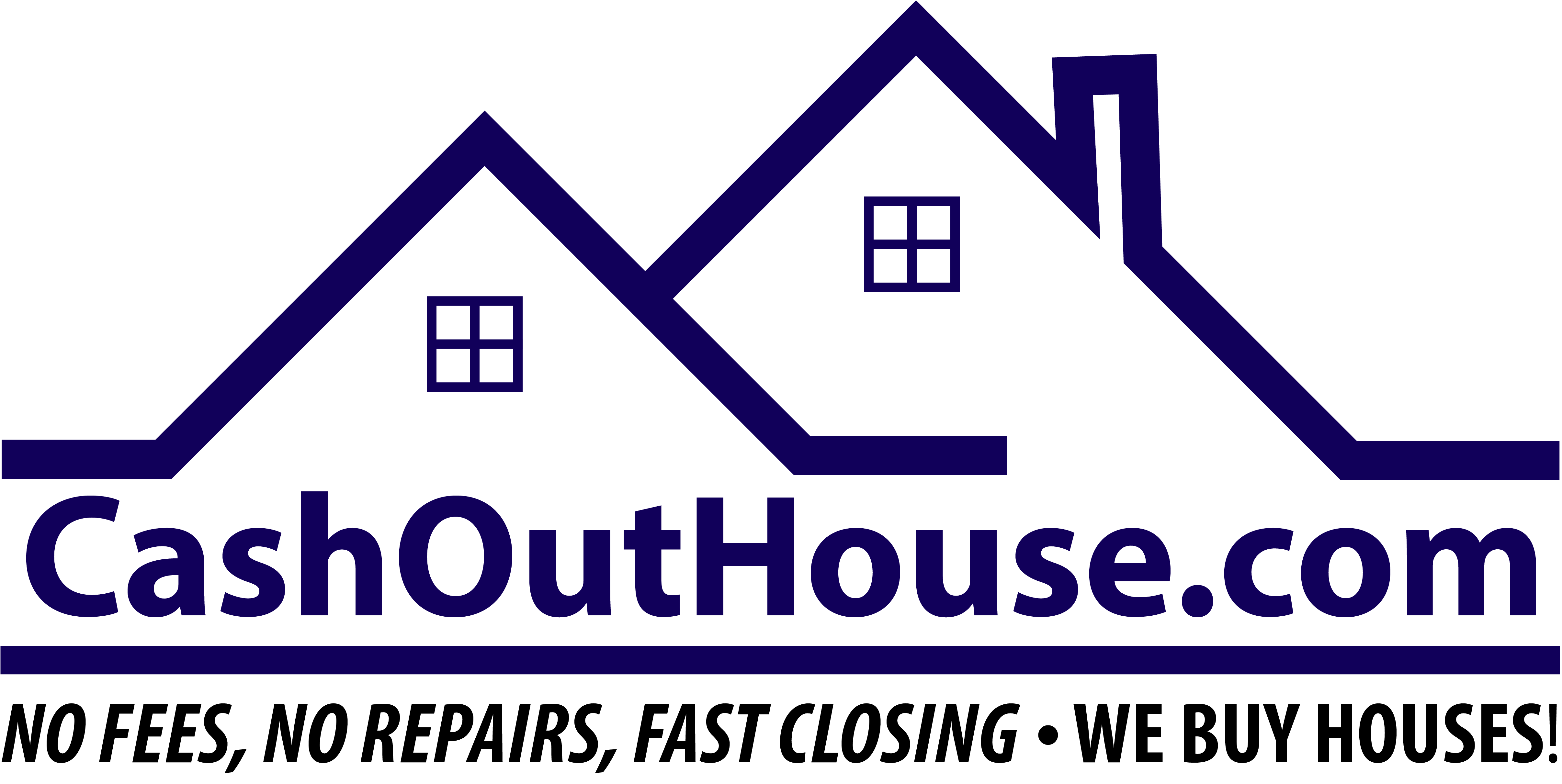 Cash Out House Home Buying Logo'