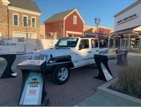 Gloucester Premium Outlets Win a Gary Barbera Jeep Wrangler'