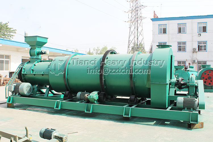 Organic fertilizer agitator granulator'