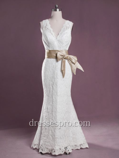 dressespro white gown'