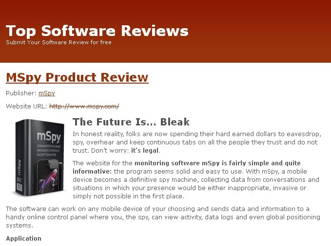 mspy review from top software reviews blog'