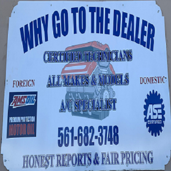 Why Go To the Dealer Logo
