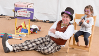 Boswick The Clown Offers to Entertain Kids Online