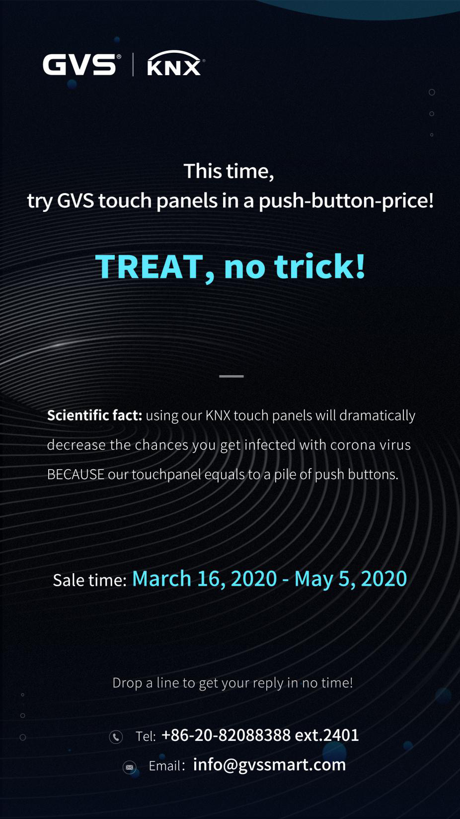 Big Promotion for GVS&rsquo; KNX Touch Panels'