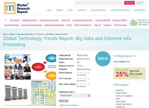 Global Technology Trends Report: Big Data and Extreme Info P'