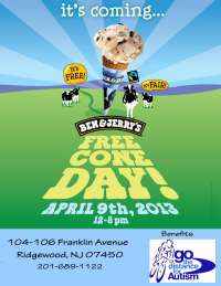Free Cone Day & Go the Distance for Autism