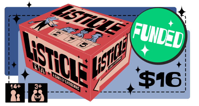 “Listicle”, A Fun New Category-Based Gam'