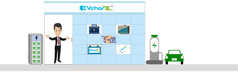 EV charging station'