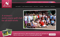 Golf Fore Gals - a multi-course women's golf club