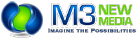 M3 New Media Logo