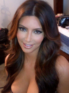 Stock Kim Kardashian Full Lace Human hair Wig'