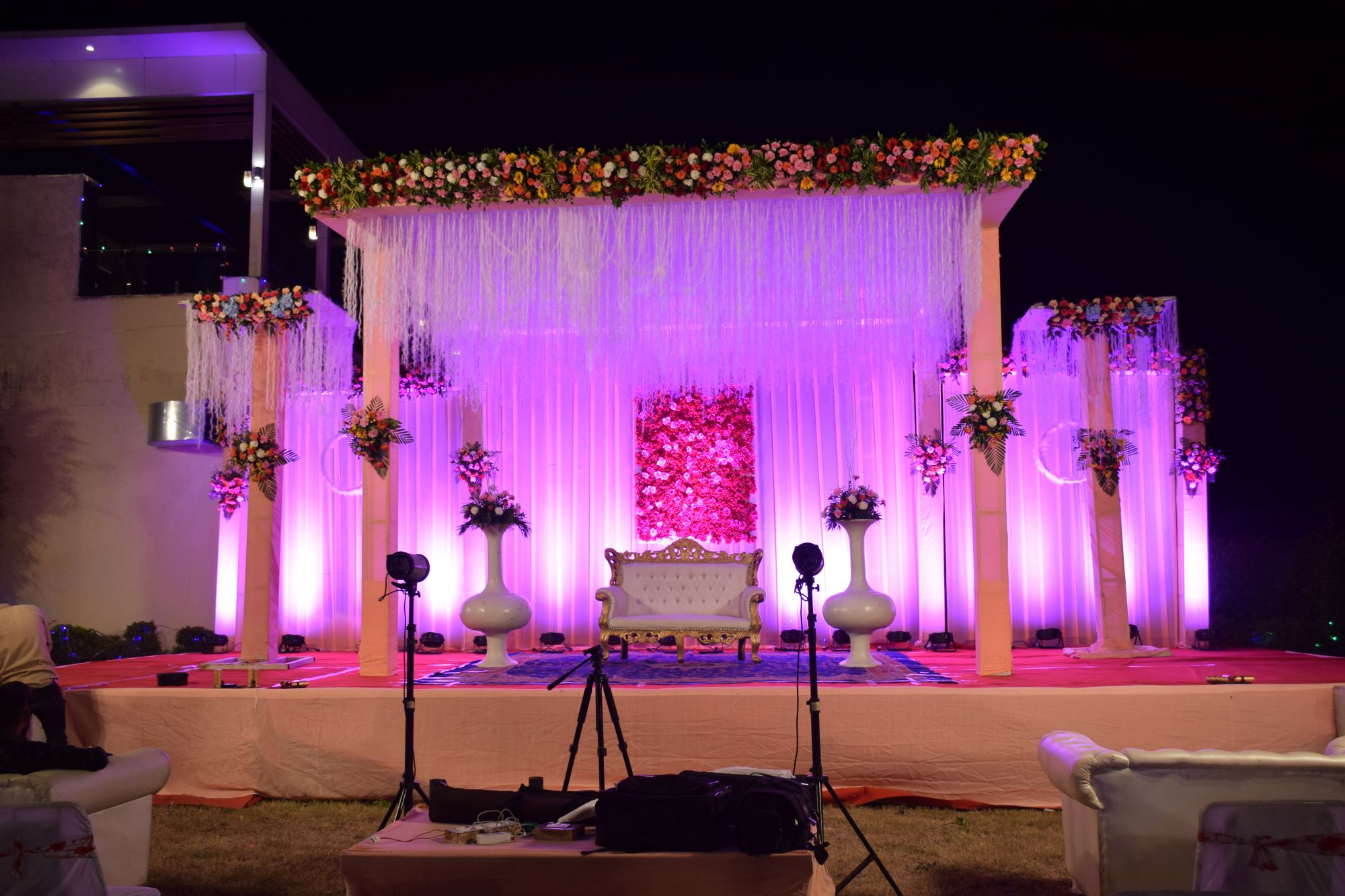 Stage Decor by Shree Balaji Wedding Planner'