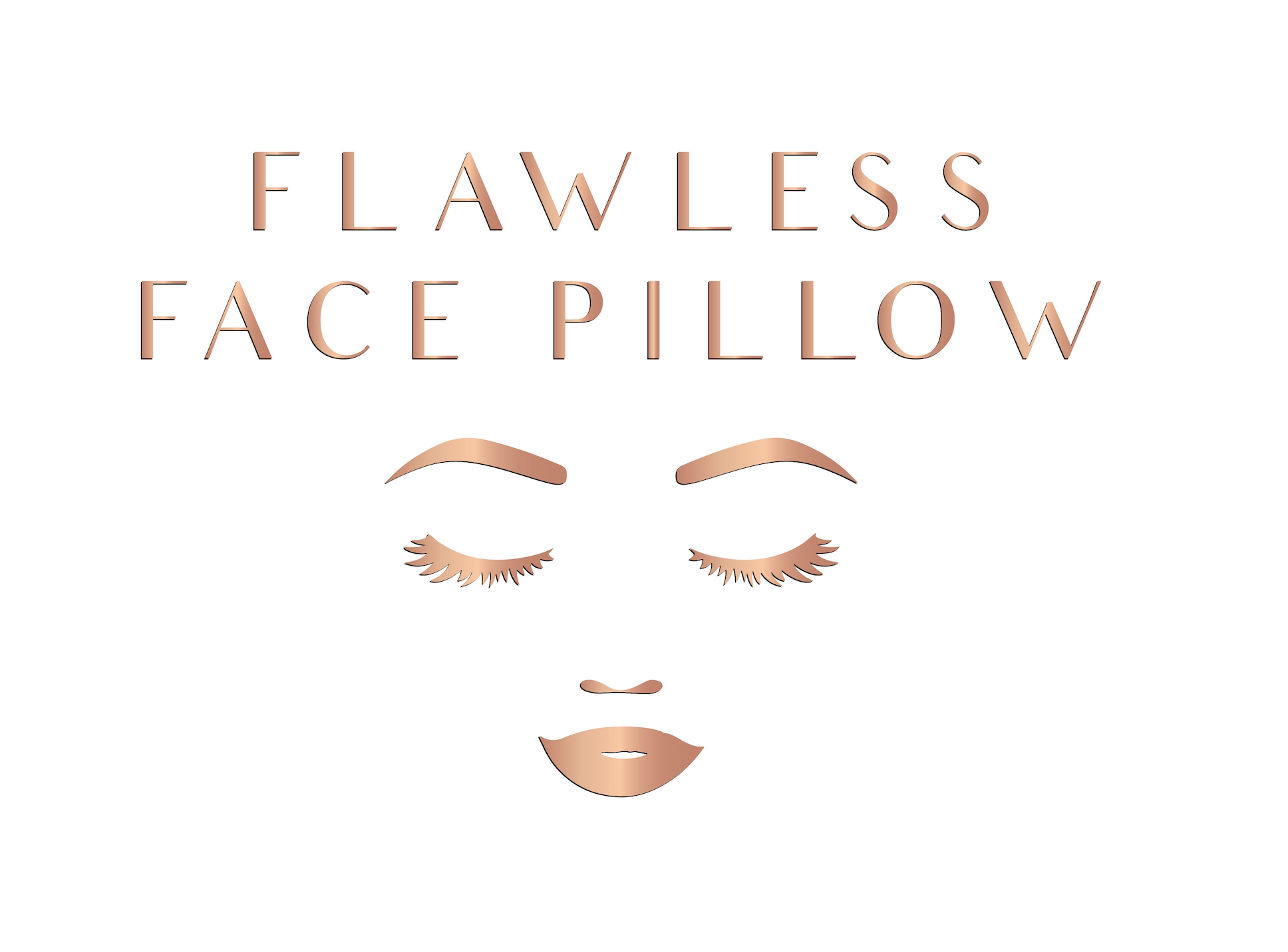 Flawless Face Pillow Logo