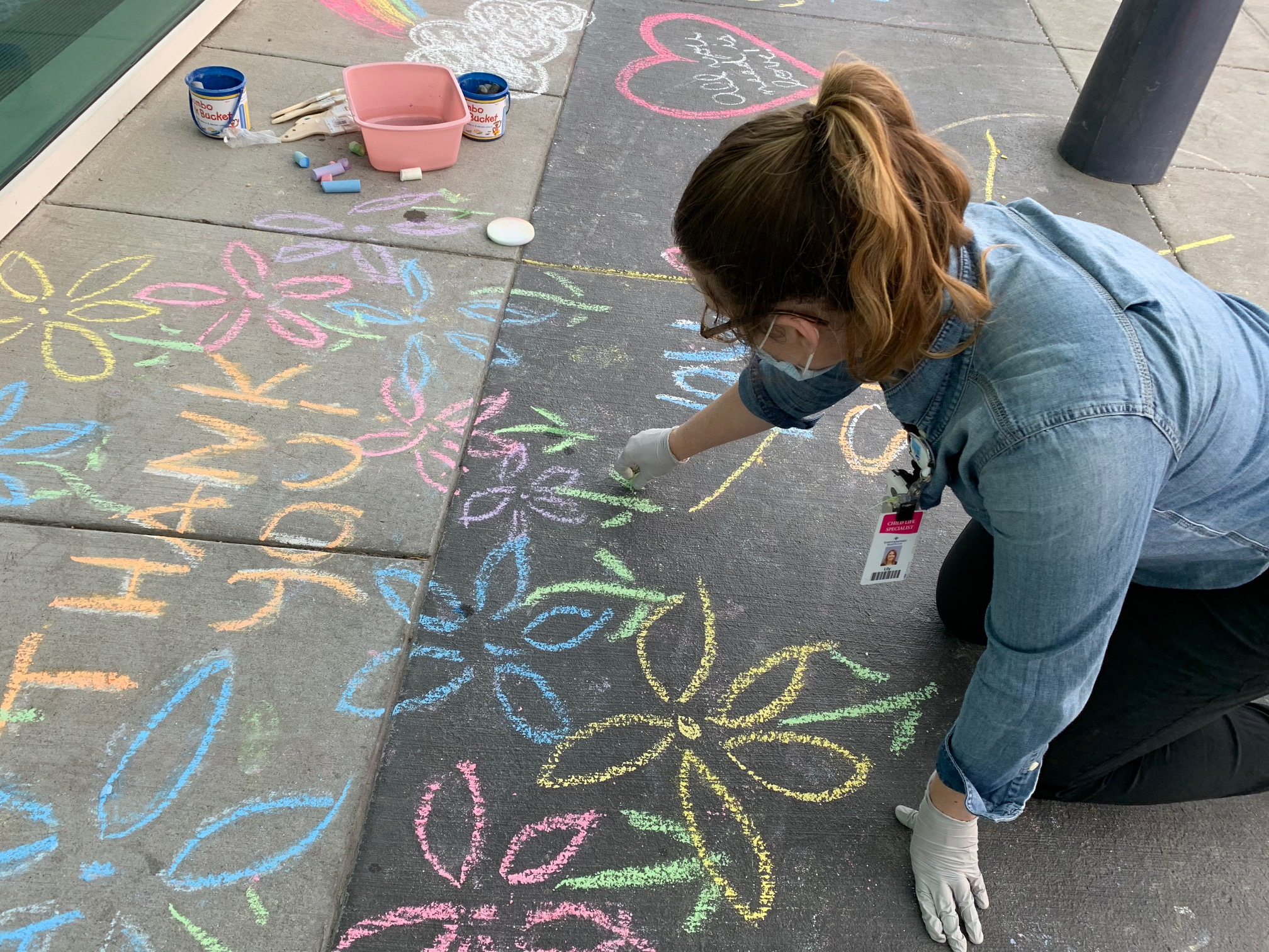 Intermountain Primary Children's Hospital Chalks the Wa