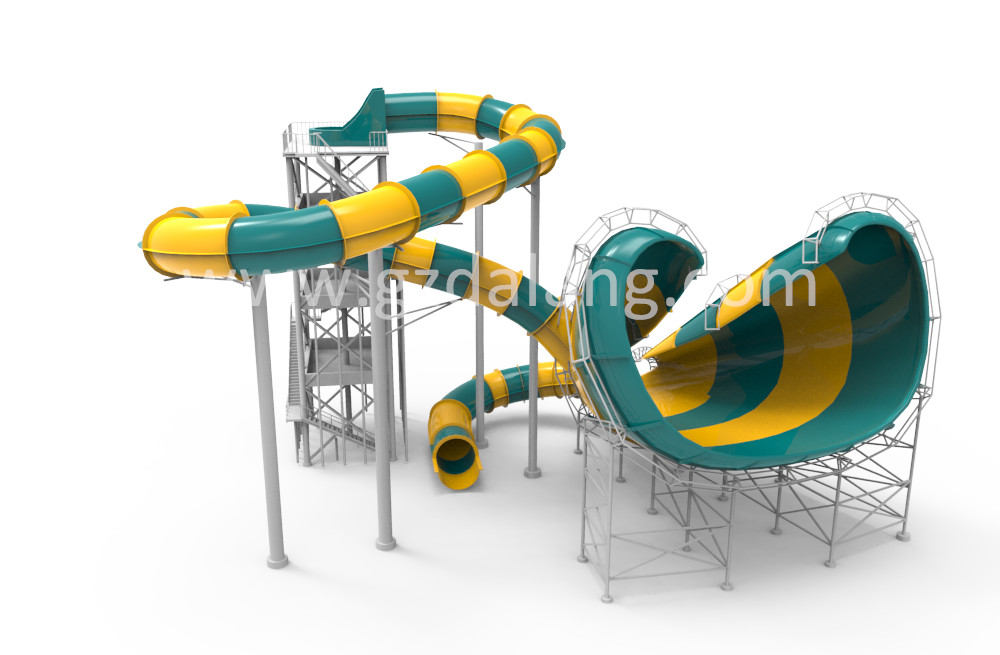 Dalang Water Park Equipment Unveils New Water Slide'