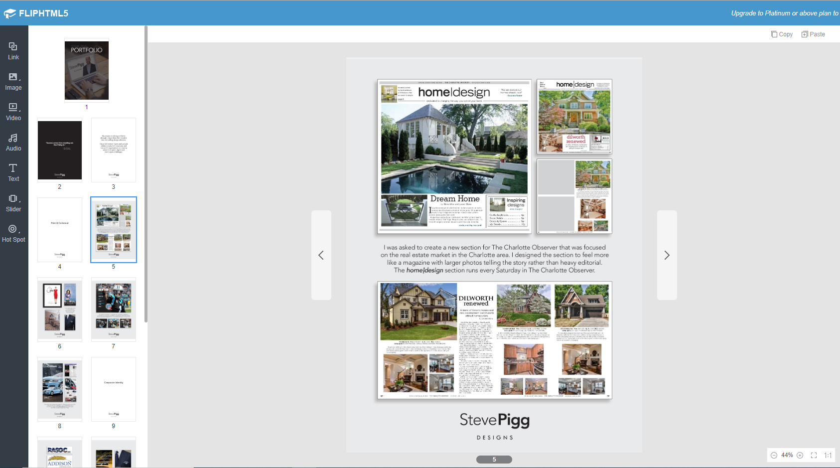 make portfolio books
