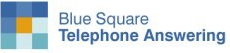 Company Logo For Blue Square Telephone Answering'