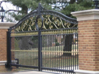Gate Repair &amp; Iron Fence Services Flower Mound Logo