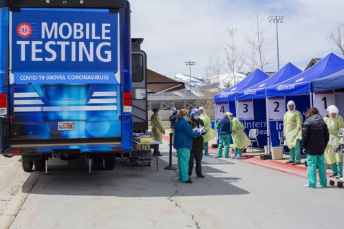 Intermountain Healthcare Mobile Testing Unit'