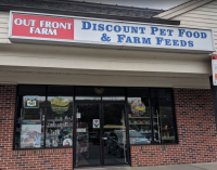 Out Front Farm Pet Supply Logo