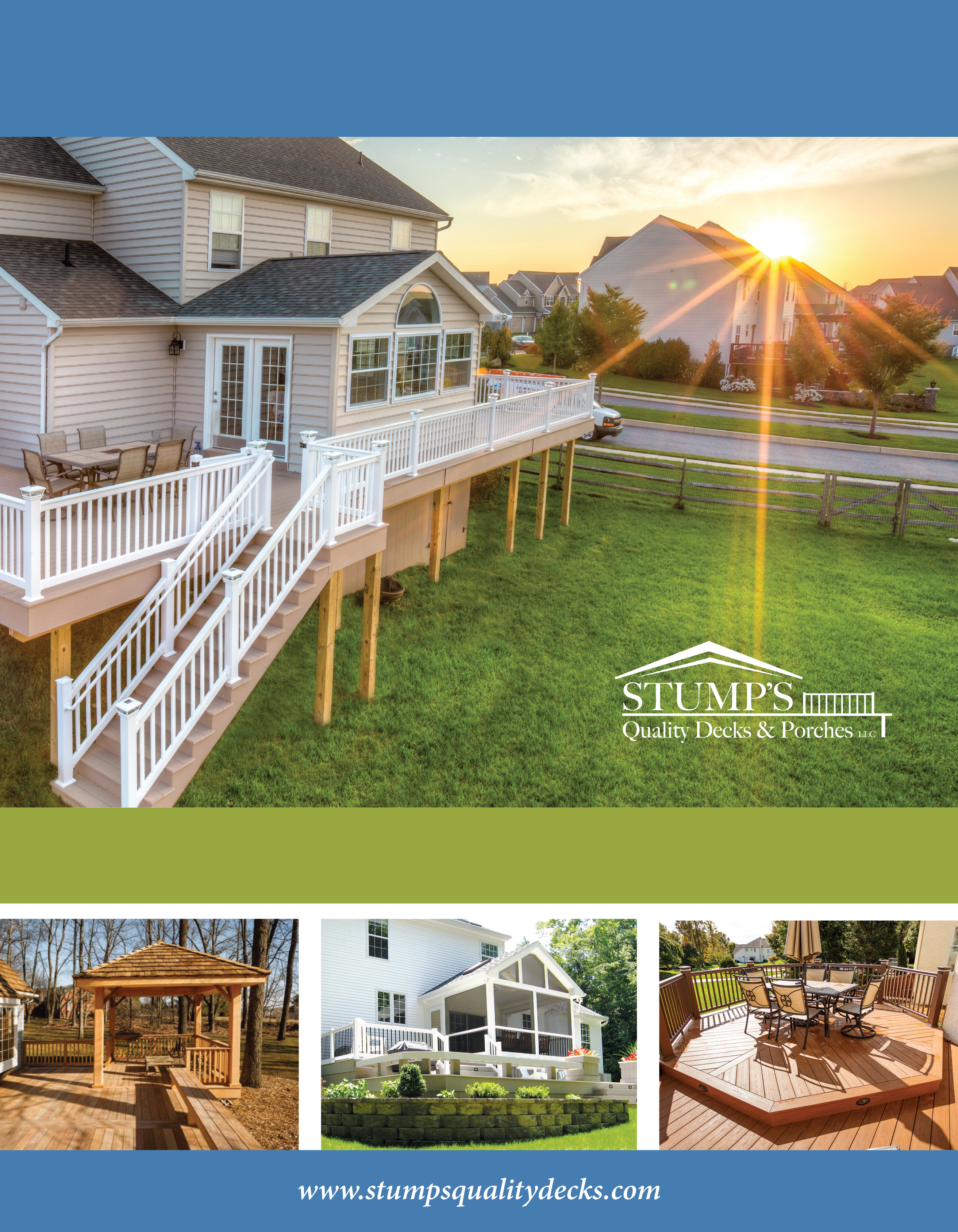 Deck Builder Brochure Cover'