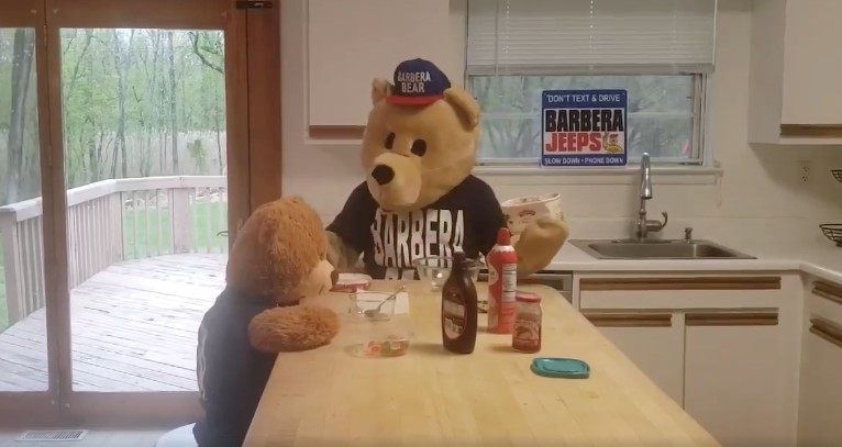 Quarantine: What to Do? Follow the Barbera Bear Web Series