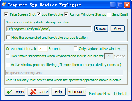 Computer Spy Monitor Keylogger Review'