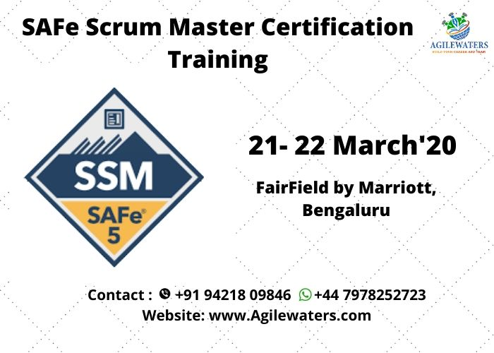 Online SAFe SSM Training Certification Courses in India'